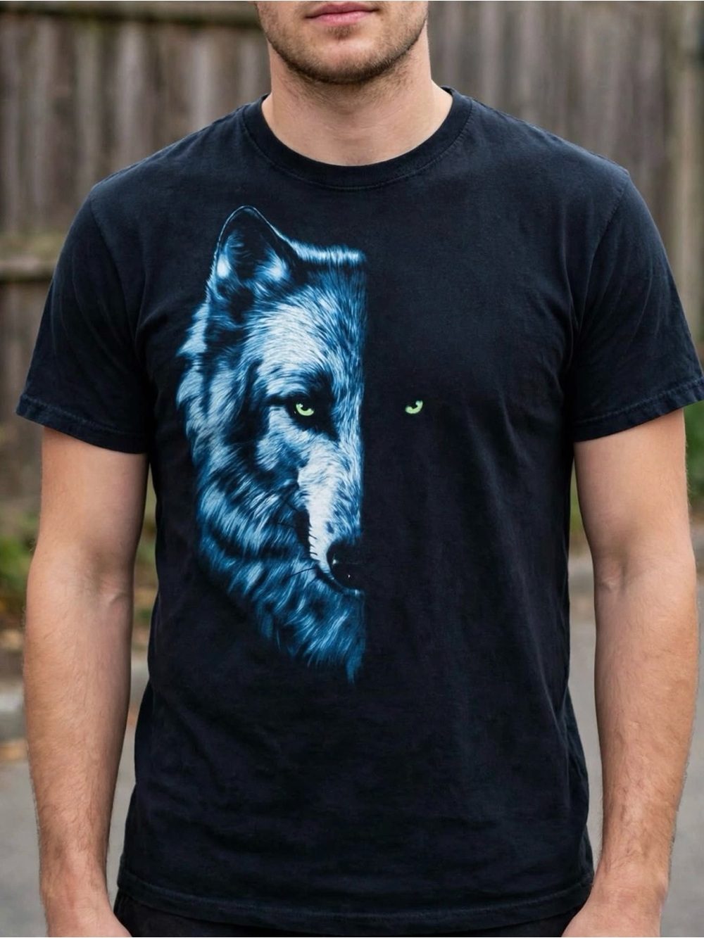 Vintage Wolf Graphic Tee